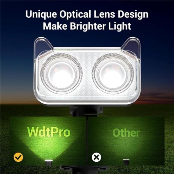 Solar Spot Lights Outdoor Waterproof Landscape Yard Garden Patio Pathway Lightin - Picture 5 of 7